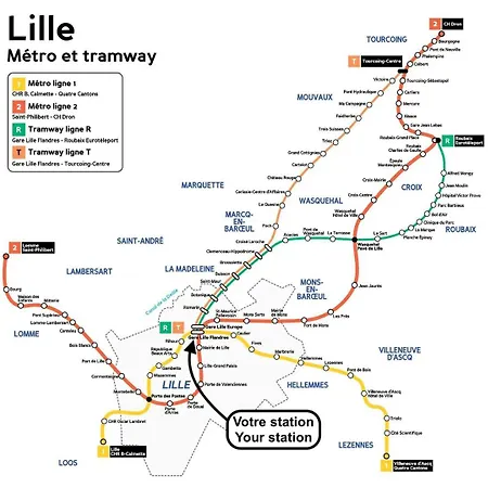 아파트 Grand Place - With 2 Bedrooms 릴